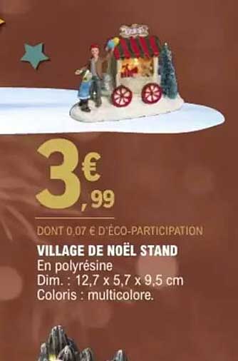 VILLAGE DE NOËL STAND