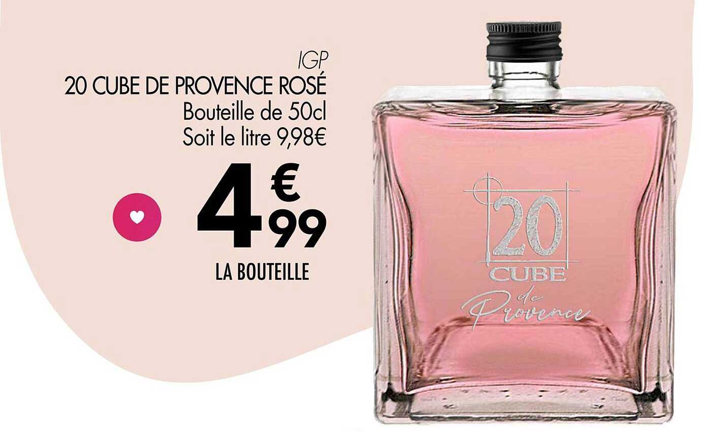 20 CUBE DE PROVENCE ROSÉ