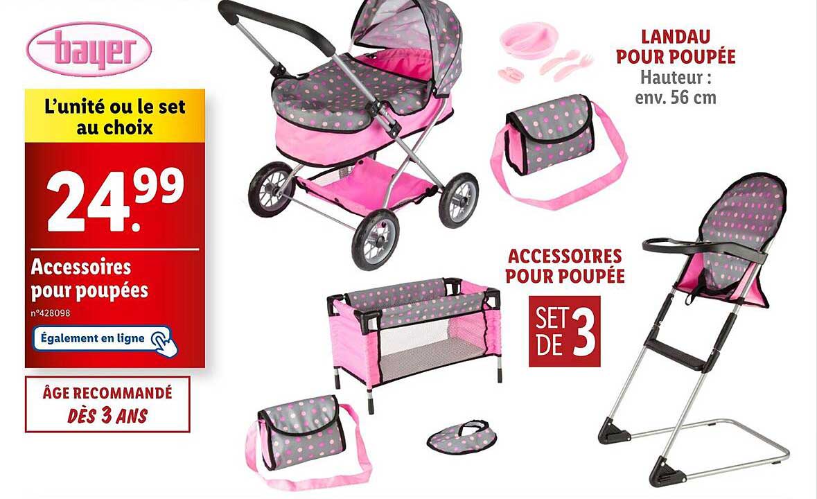 ACCESSOIRES POUR POUPEES