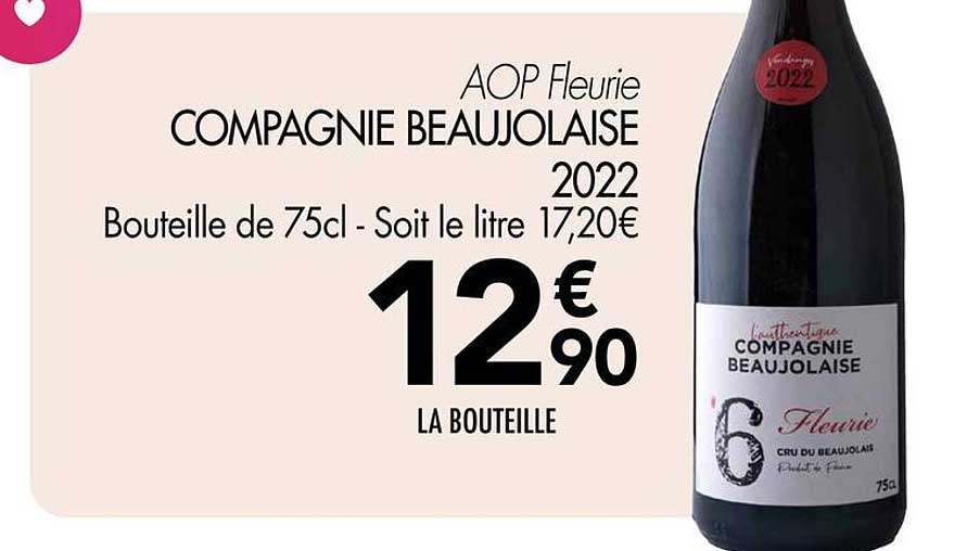 AOP Fleurie COMPAGNIE BEAUJOLAISE 2022