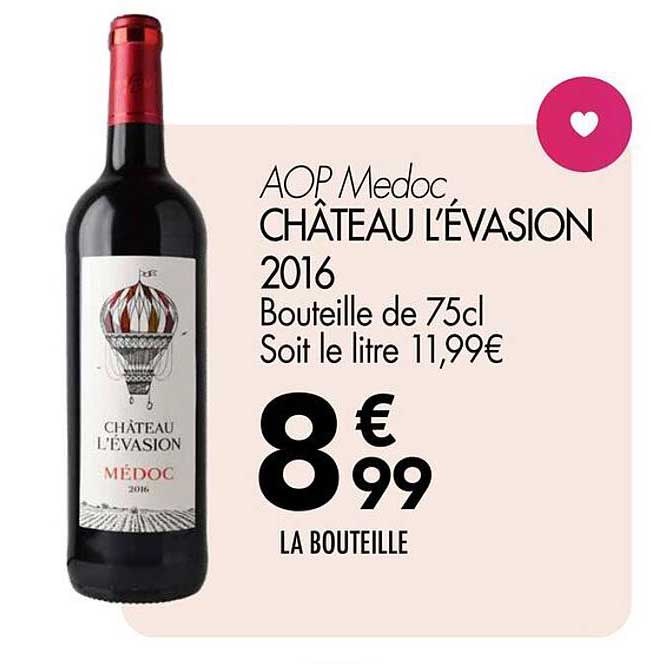 AOP Medoc, CHÂTEAU L’ÉVASION 2016