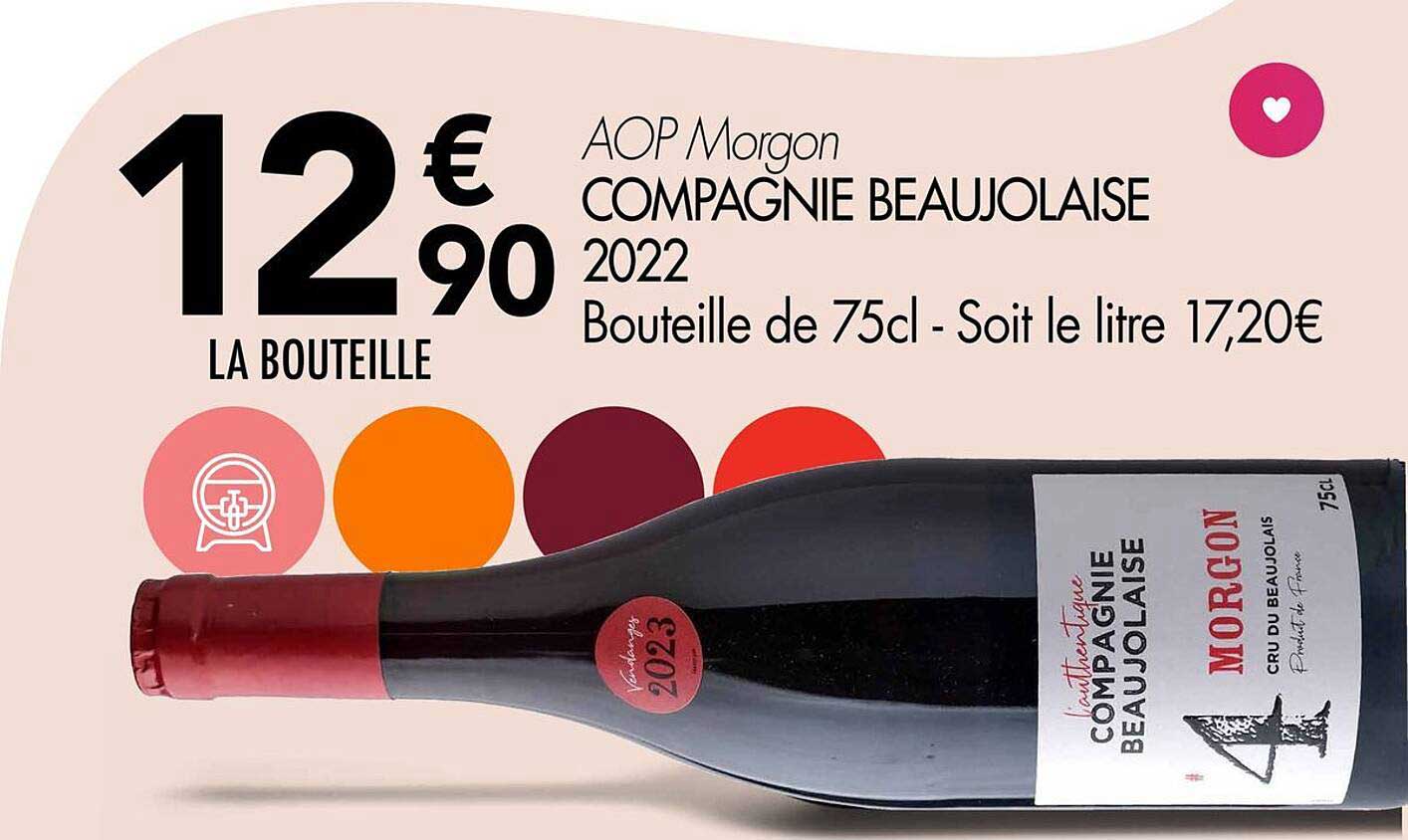 AOP Morgon Compagnie Beaujolaise 2022