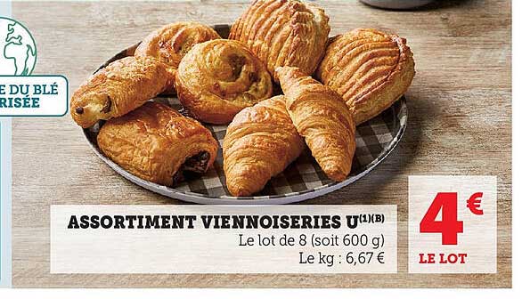 ASSORTIMENT VIENNOISERIES U(1)(B)