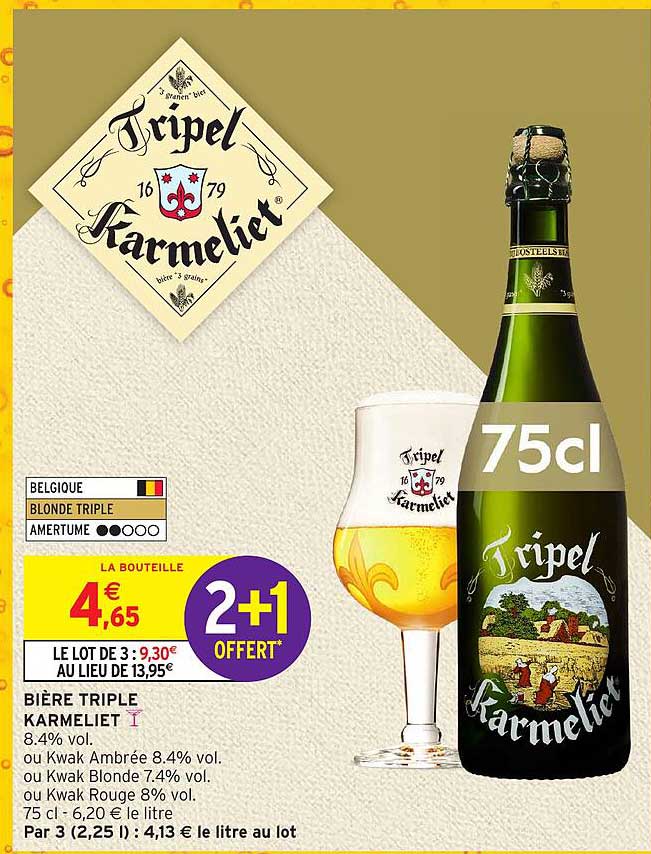 BIÈRE TRIPLE KARMELIET