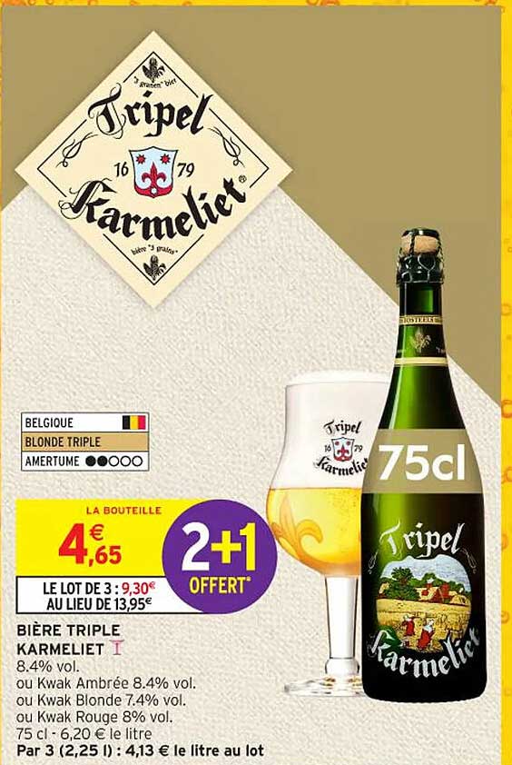 BIÈRE TRIPLE KARMELIET