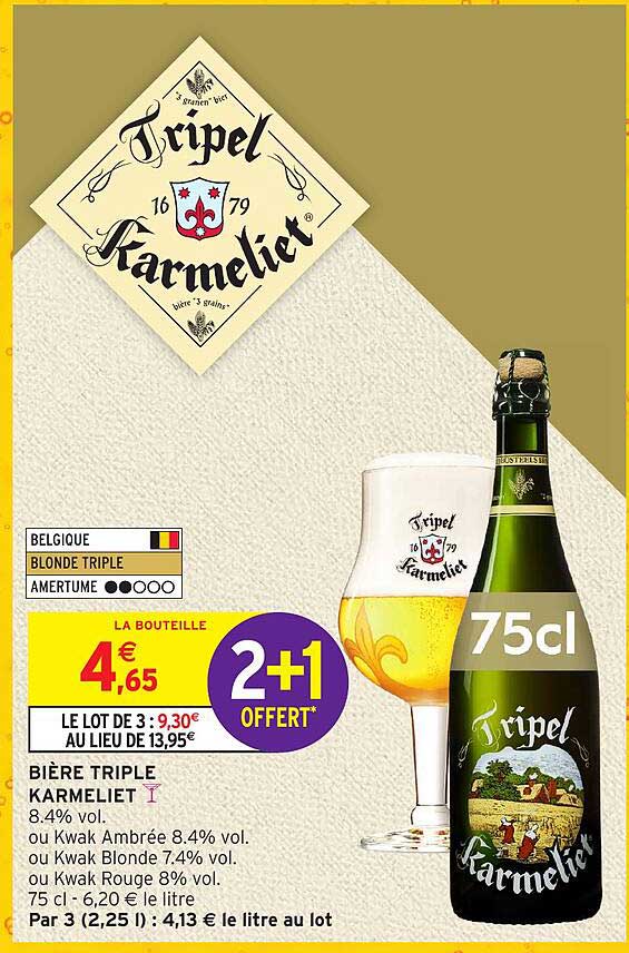 Bière Triple Karmeliet