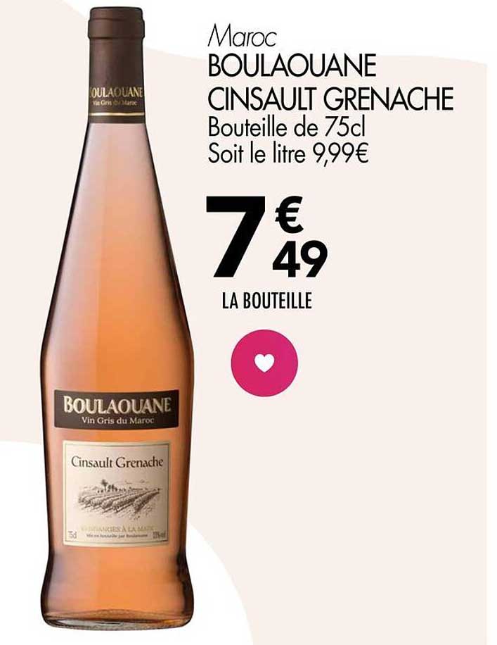 BOULAOUANE CINSAULT GRENACHE