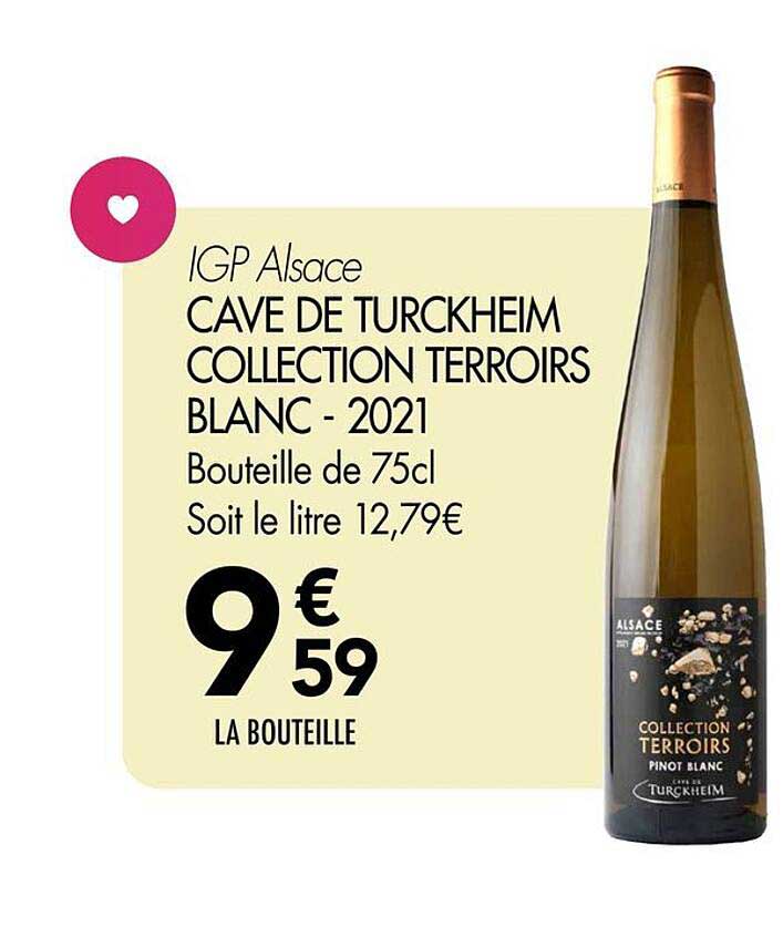 CAVE DE TURCKHEIM COLLECTION TERROIRS BLANC - 2021