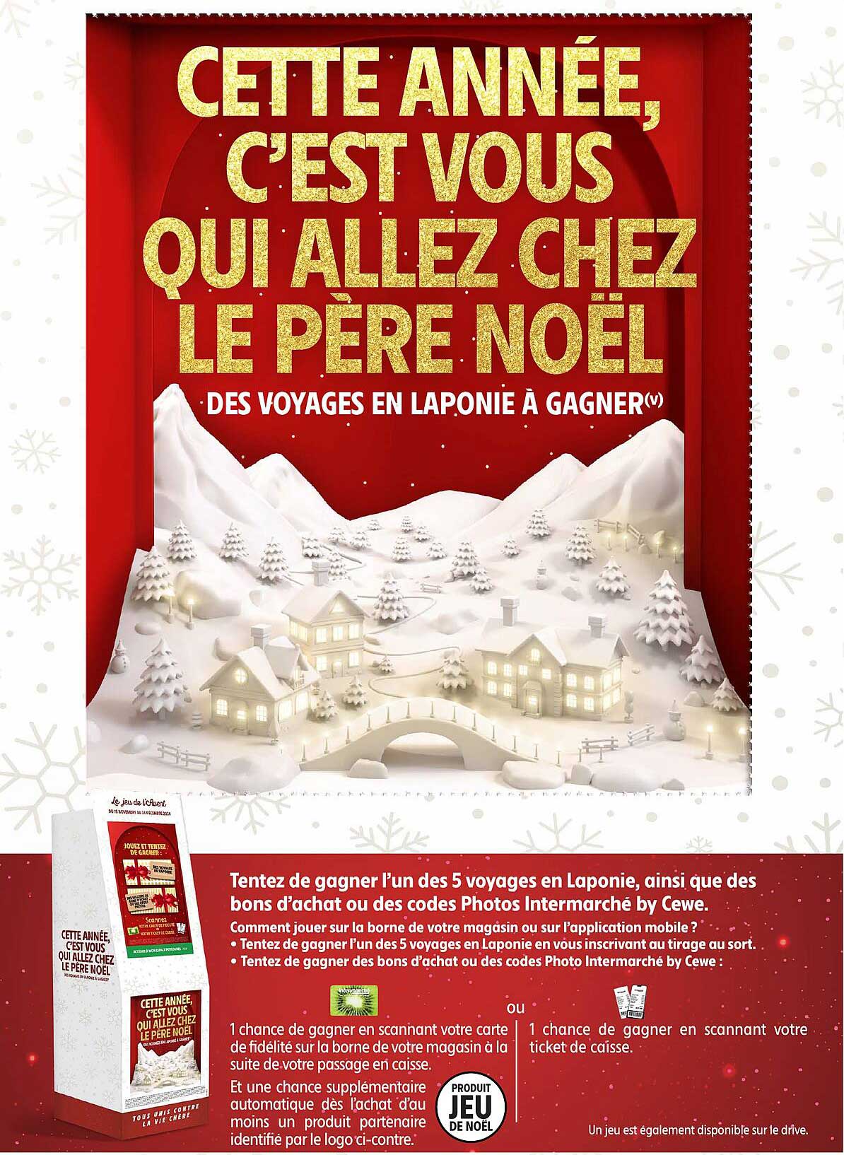 Cette année, c’est vous qui allez chez le Père Noël