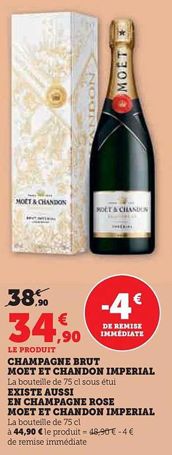 CHAMPAGNE BRUT MOËT ET CHANDON IMPÉRIAL