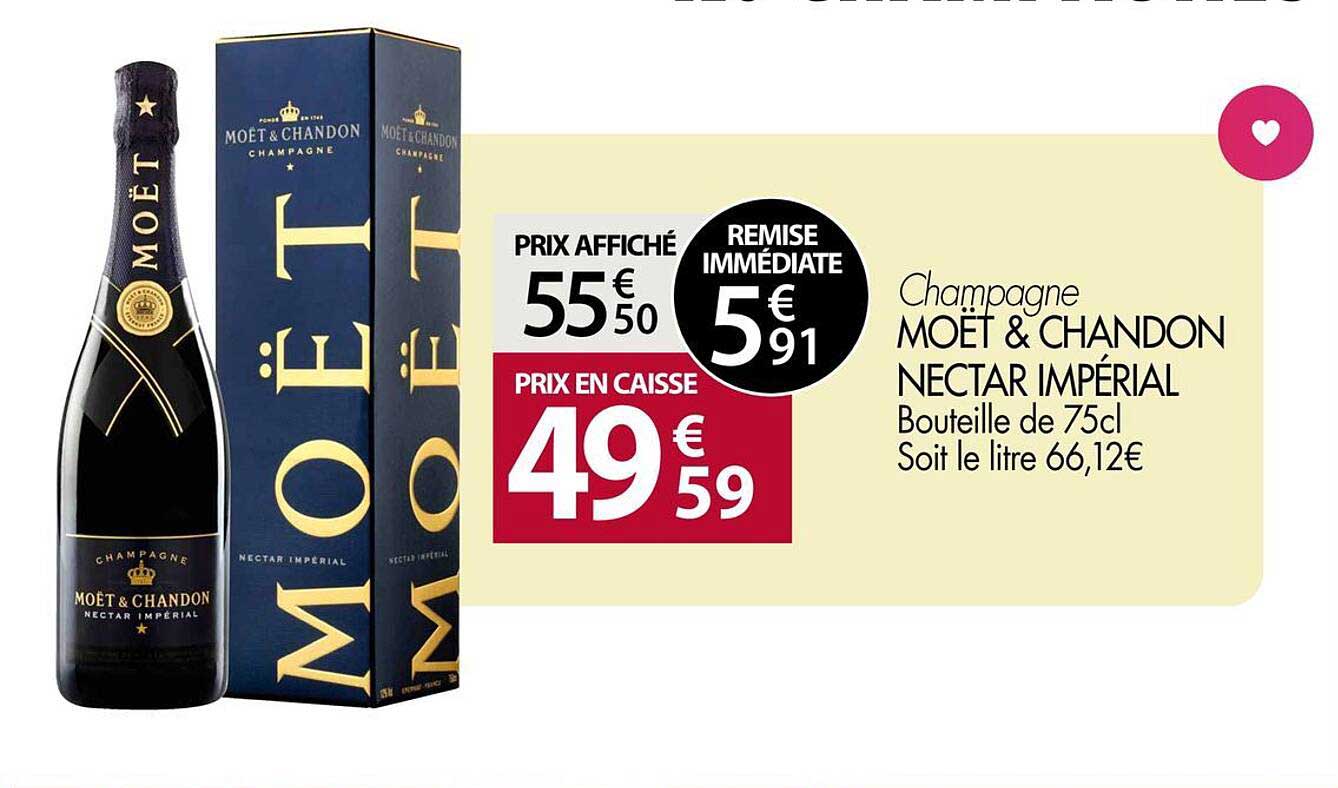 Champagne MOËT & CHANDON NECTAR IMPÉRIAL