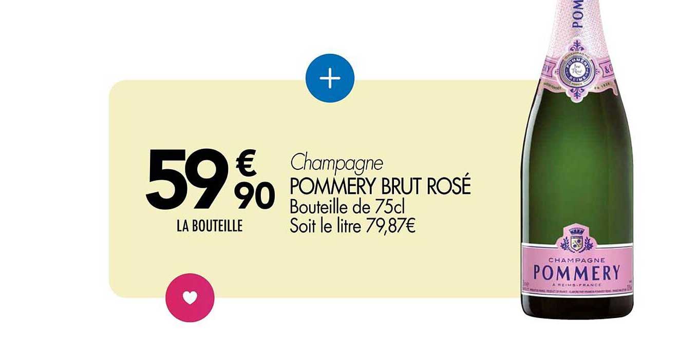 Champagne POMMERY BRUT ROSÉ