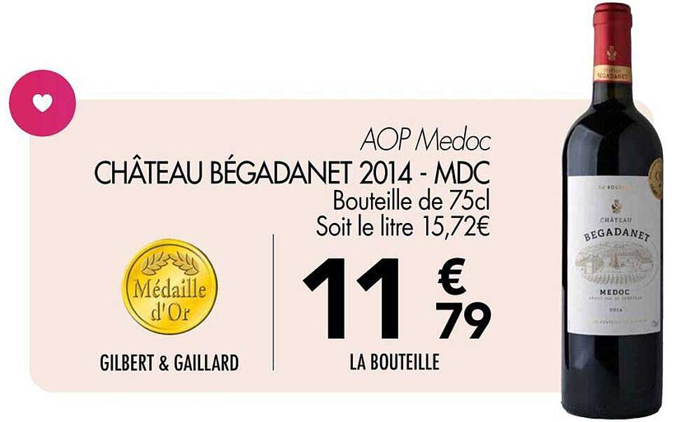 CHÂTEAU BÉGADANET 2014 - MDC