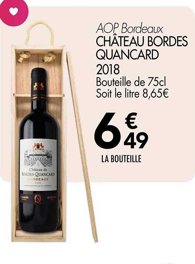 CHÂTEAU BORDES QUANCARD 2018