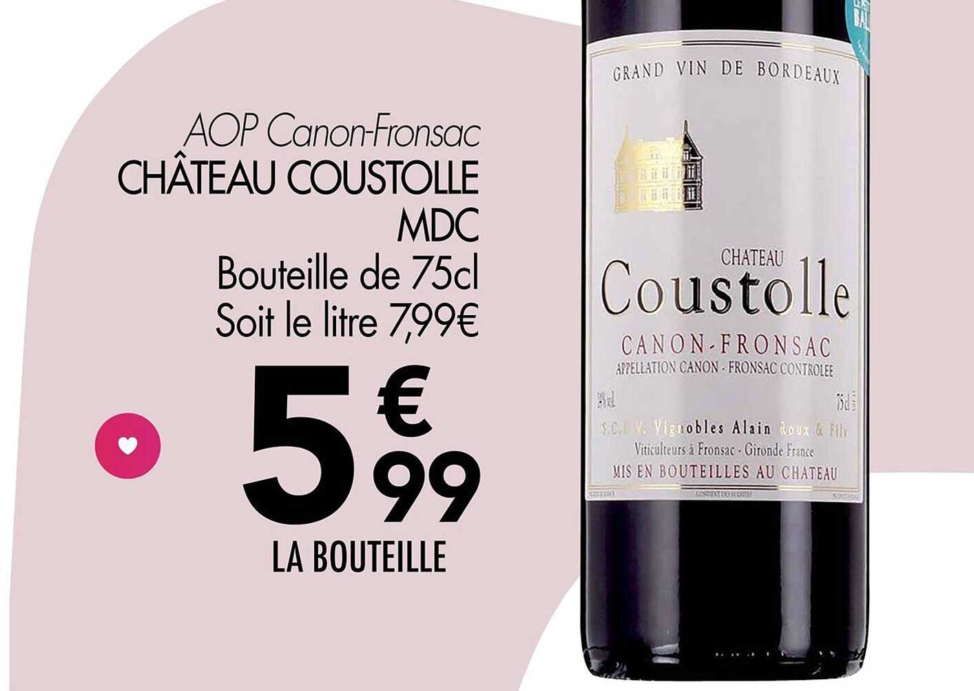 CHÂTEAU COUSTOLLE MDC