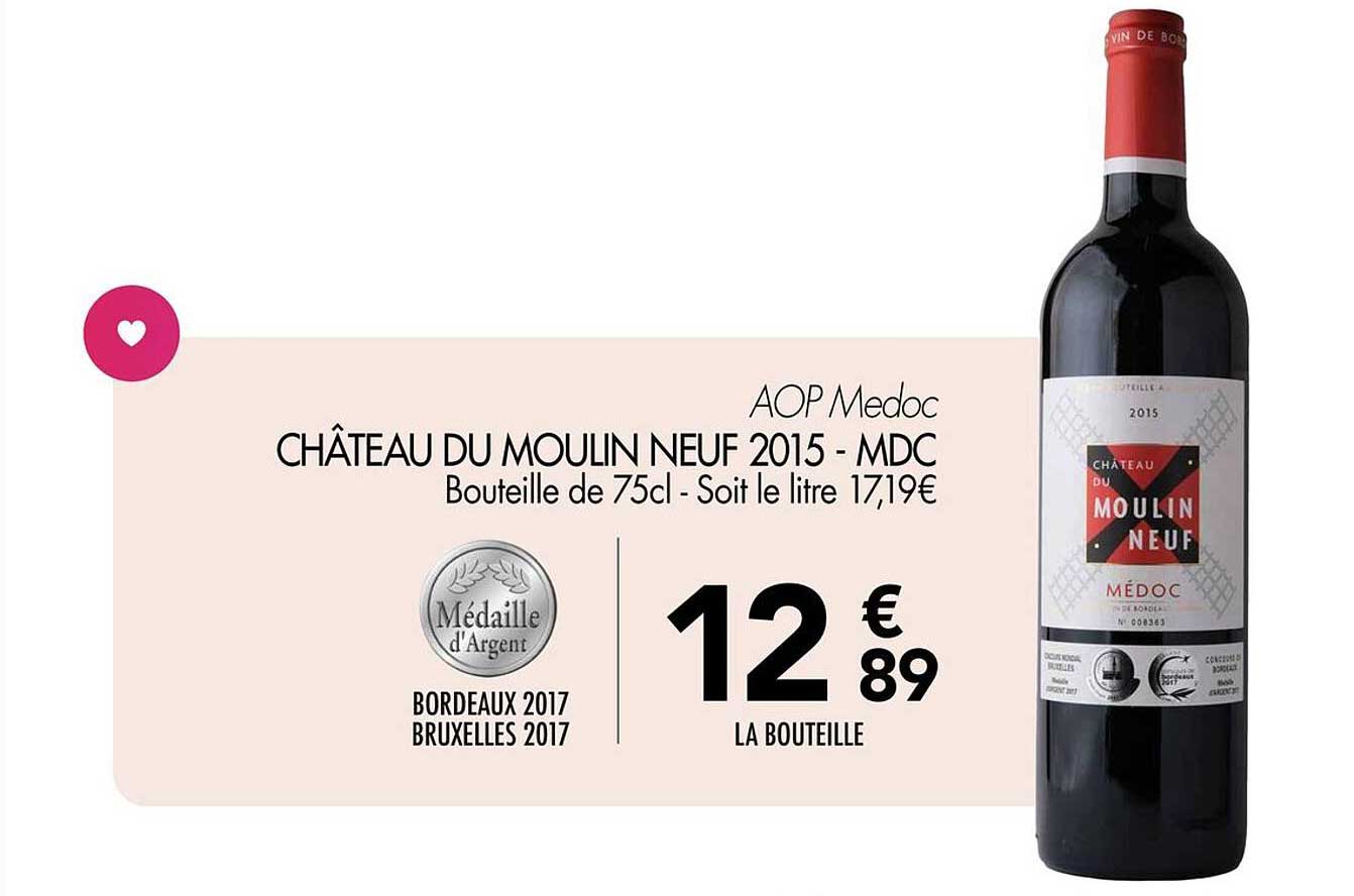 CHÂTEAU DU MOULIN NEUF 2015 - MDC