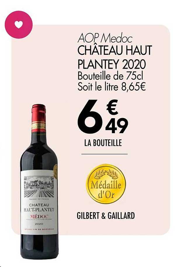 CHÂTEAU HAUT PLANTEY 2020