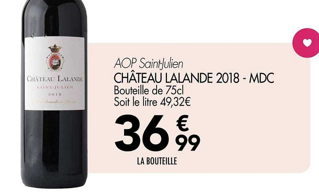 CHÂTEAU LALANDE 2018 - MDC