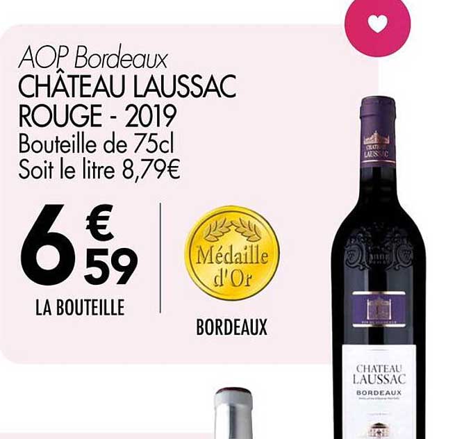 CHÂTEAU LAUSSAC ROUGE - 2019