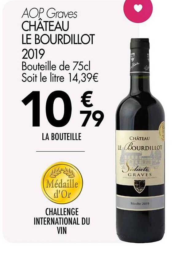 CHÂTEAU LE BOURDILLOT 2019