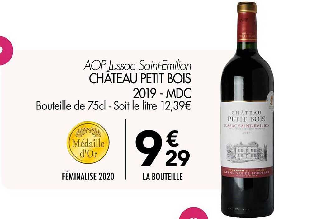 CHÂTEAU PETIT BOIS 2019 - MDC