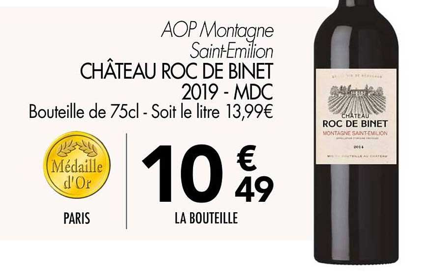 CHÂTEAU ROC DE BINET 2019 - MDC