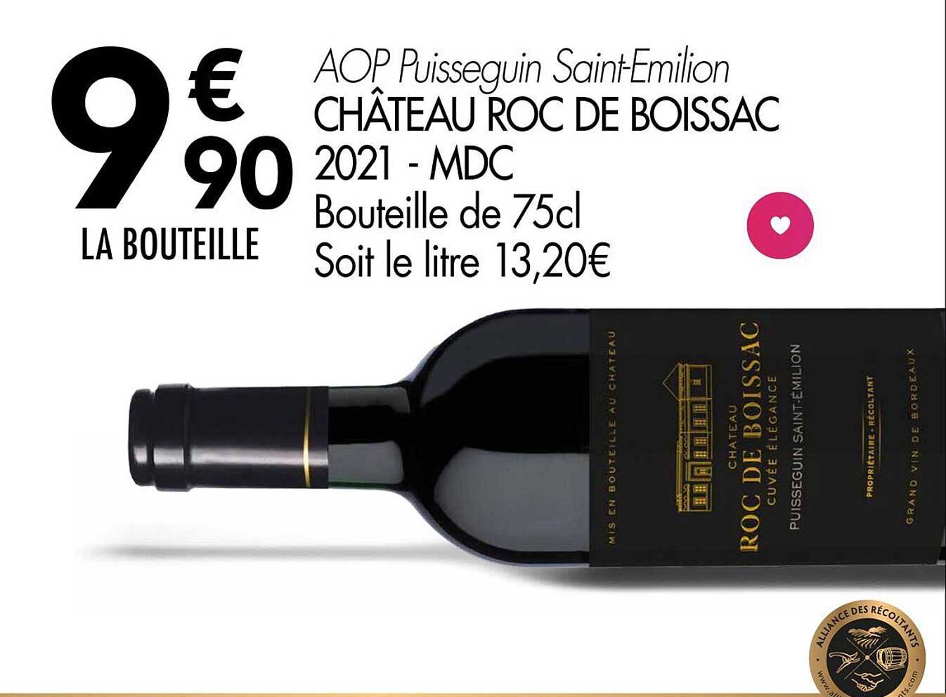 CHÂTEAU ROC DE BOISSAC 2021 - MDC