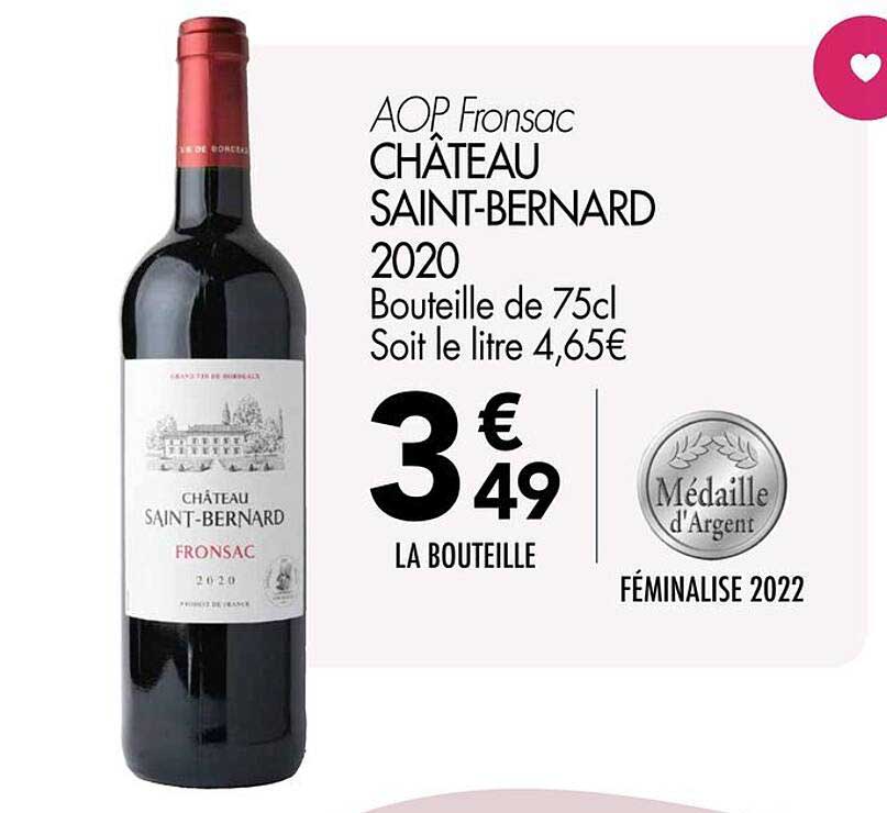 CHÂTEAU SAINT-BERNARD 2020