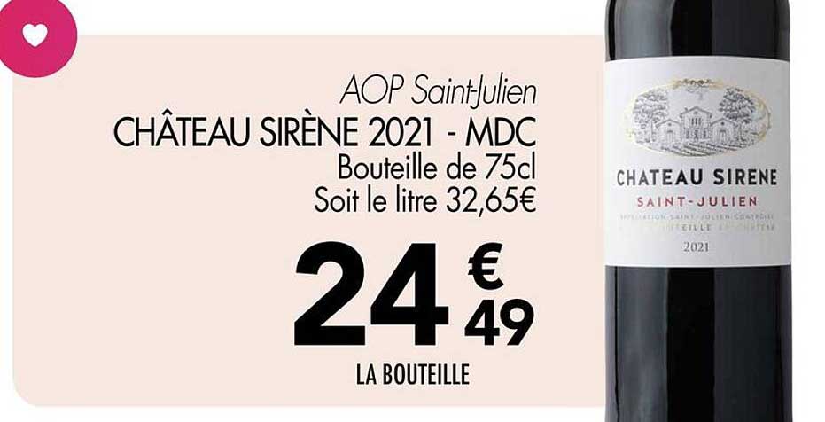 CHÂTEAU SIRÈNE 2021 - MDC