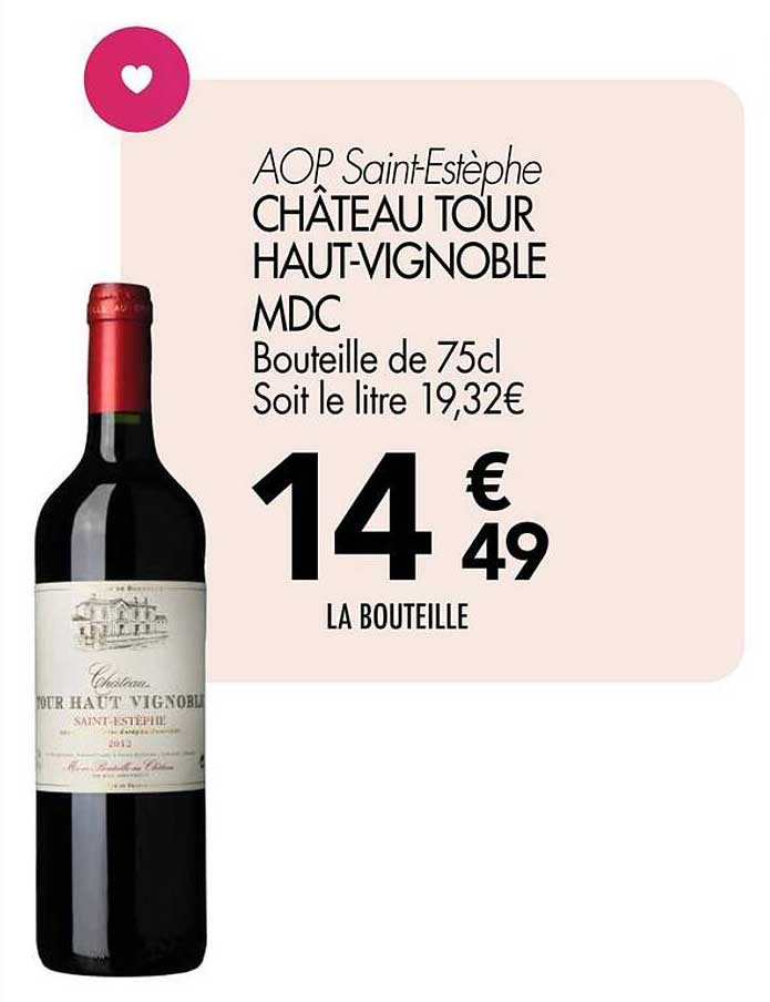 CHÂTEAU TOUR HAUT-VIGNOBLE MDC