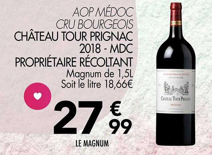 CHÂTEAU TOUR PRIGNAC 2018 - MDC