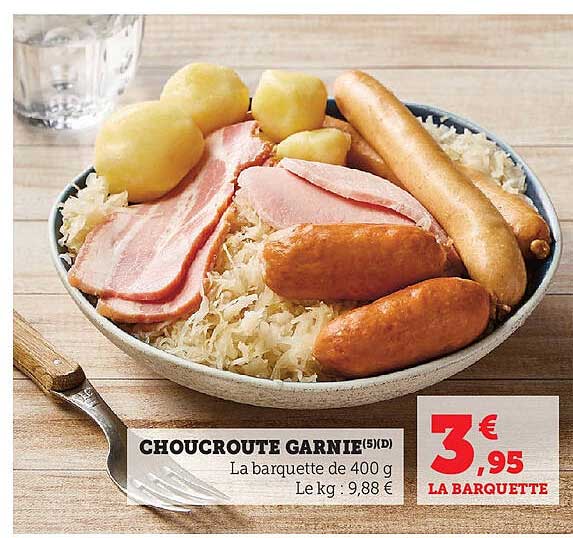 CHOUCROUTE GARNIE