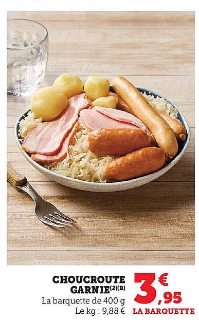 CHOUCROUTE GARNIE