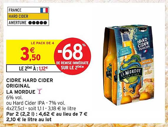 CIDRE HARD CIDER ORIGINAL LA MORDUE