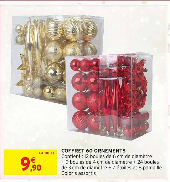 COFFRET 60 ORNEMENTS