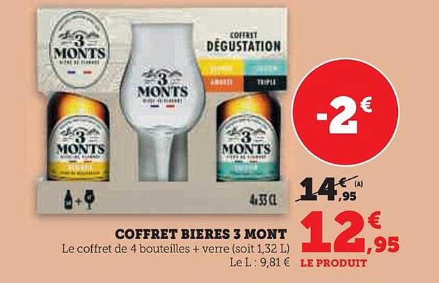 COFFRET BIÈRES 3 MONT