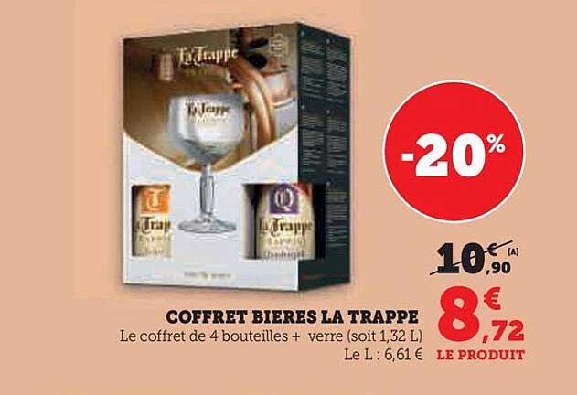 COFFRET BIÈRES LA TRAPPE