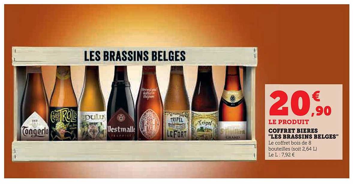 COFFRET BIÈRES "LES BRASSINS BELGES"