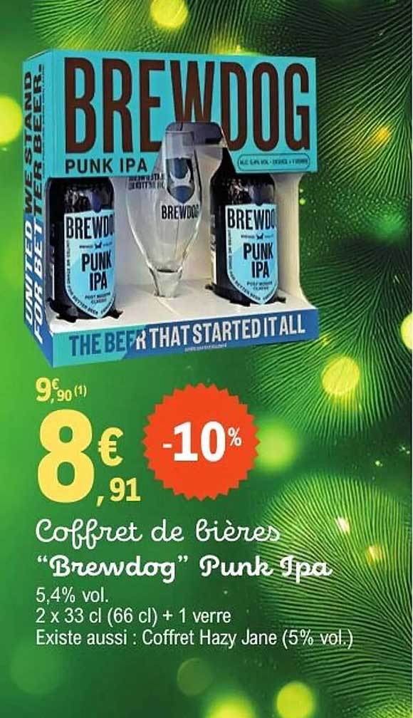 Coffret de bières "Brewdog" Punk IPA