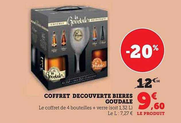 COFFRET DECOUVERTE BIÈRES GOUDALE