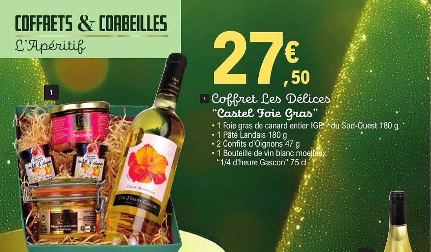 Coffret Les Délices "Castel Foie Gras"