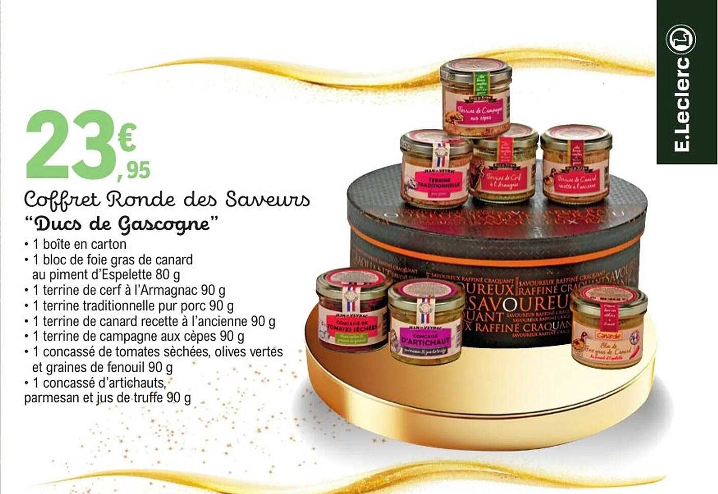 Coffret Ronde des Saveurs "Ducs de Gascogne"