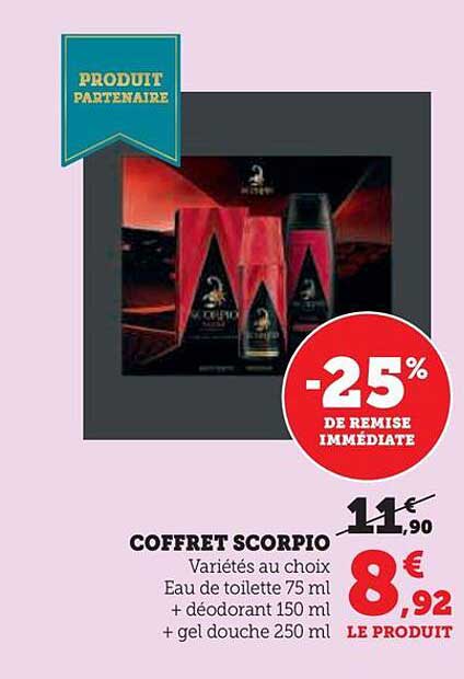 COFFRET SCORPIO