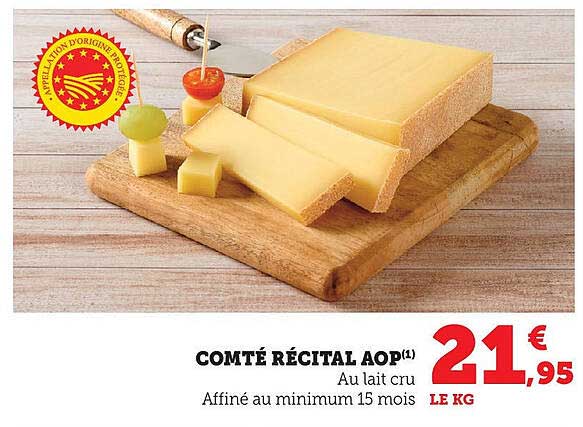 COMTÉ RÉCITAL AOP