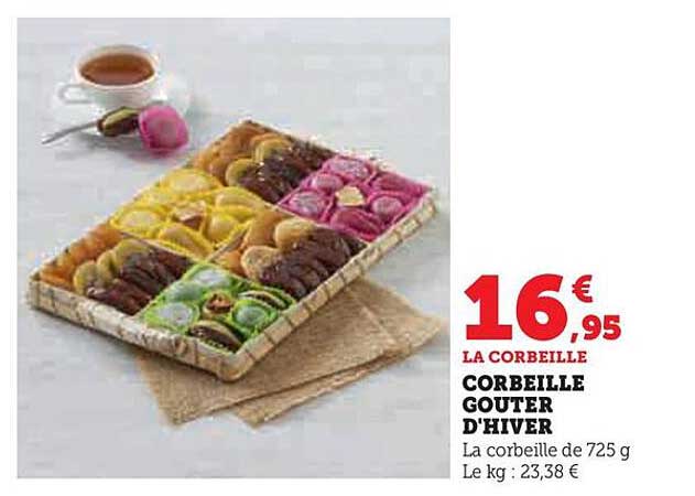 CORBEILLE GOUTER D'HIVER