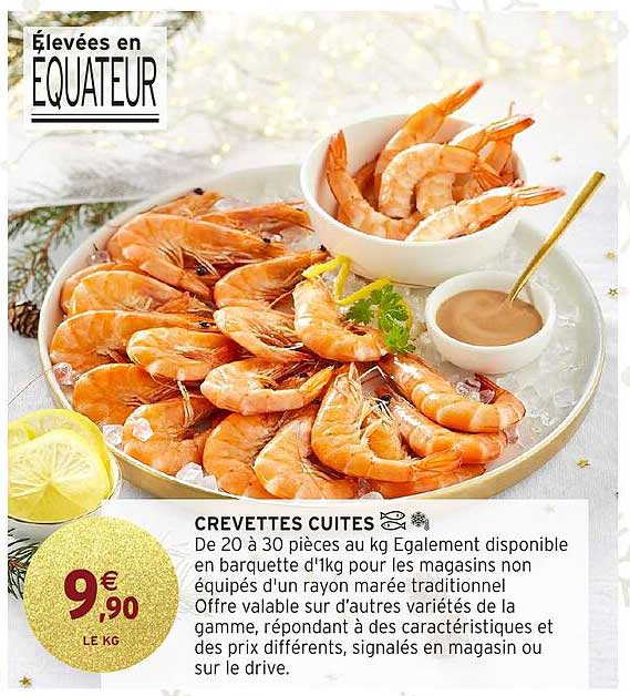 CREVETTES CUITES