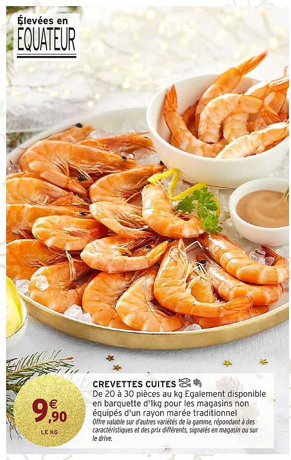 CREVETTES CUITES