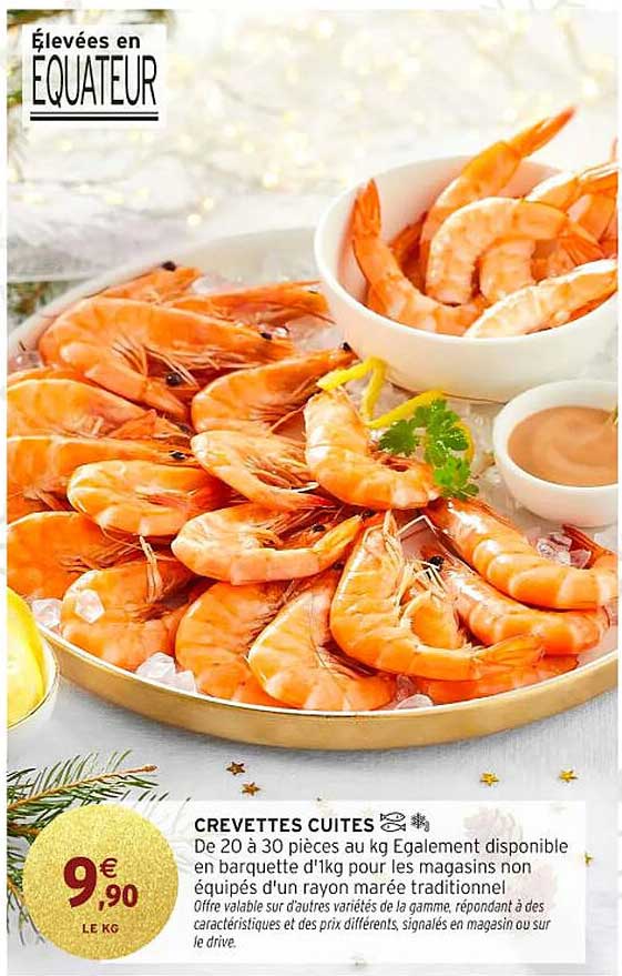 CREVETTES CUITES