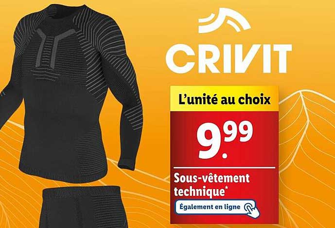 CRIVIT Sous-vêtement technique*