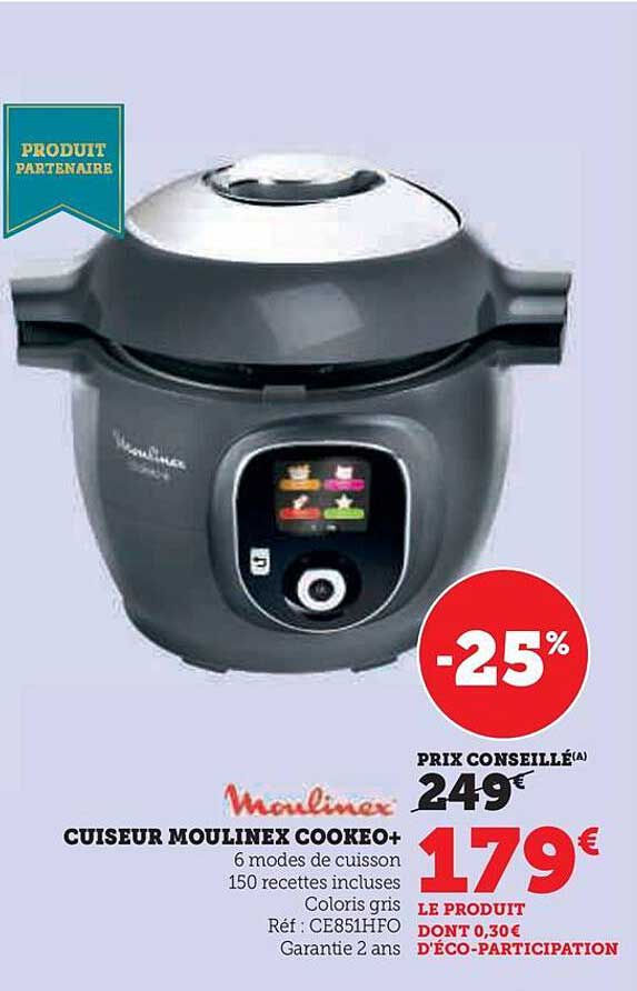 CUISSEUR MOULINEX COOKEO+